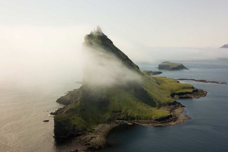 Tindhólmur Islet in the Faroe Islands