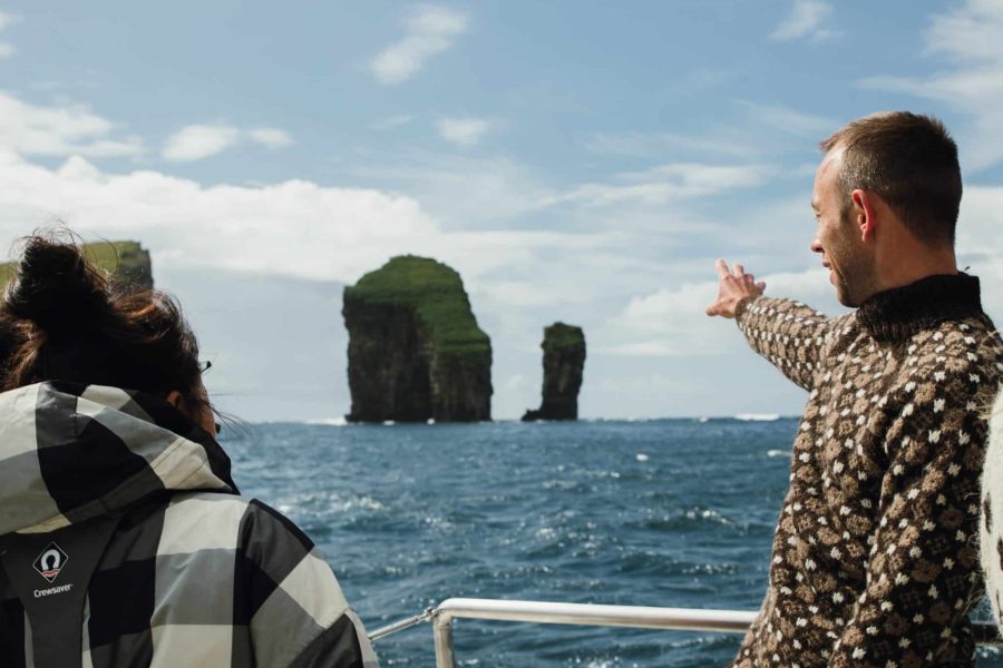 Drangarnir Boat Tour